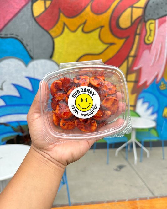 Spicy Mango Gummy With Mango Chamoy